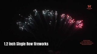 Çin Fabrika Toptan 1.2 '' 13 Çekim Tek Sıra S Kek Havai Fişek