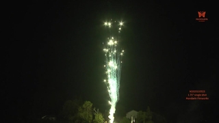 Çin Yeni Yılı Noel Festivali Piroteknik 1,75 İnç Tek Çekim Havai Fişek