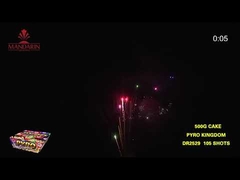 Customized Consumer Cake Fireworks 105 Shots 500 Gram