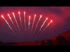 1.3g Festival Tek Sıra Havai Fişek Selam Piroteknik 10 Atış Çin Havai Fişek