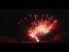 Çin Pyrotechnics Özel Ekran Profesyonel Pastırma Ateş Fişekleri 1.3g 100 Shot