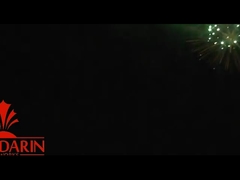 Yeni yıl hava pirojenik 3 inç havai fişek gösterisi kabukları