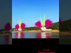 Çin Fabrikası Gündüz Kek Havai Fişekleri Renkli Duman Havai Fişekleri