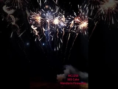 Çin Pyrotechnics 98 Şutlar Tüketici Noel Yeni Yıl Pastası Fenerler ve patlayıcılar