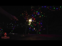 12 Inç Neon Whistling Firework Sparkler Renkli Pastan Fırsanesi Parlaklık Altın Efektlerle