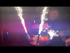 Mandarin 30'lar Doğum Günün Kutlu Olsun Pasta Mumlar Çocuklar İçin Havai Fişekler Çocuklar Partisi