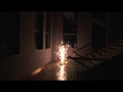 3m30'lar Gümüş Altın Sahne Fırtınası Ateş Fişekleri Soğuk Kapalı Pyrotechnics