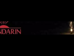 5m45'ler Gümüş Soğuk Sahne Fırınca Havai fişekleri Pyro Mandarin Pyrotechnics