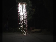 Gümüş / Altın Renkli Düğün Bayramı Çeşme Havai fişekleri 0.029 CBM