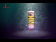 0.039CBM Roma Mumları Ateş Fişekleri 1 inç 5 8 doğum günü partisi için atış topları