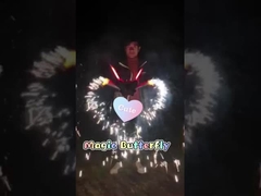 Festival Açık Oyuncak Havai Fişek Sihirli Kelebek Havai Fişek 1.4G 0336 Kutlama İçin
