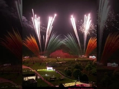 Fabrika Toptan Satış Profesyonel Pyrotechnics Gündüz havai fişekleri Pastası Renkli Duman Pastası Havai fişekleri