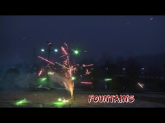 Fabrika Birleşik Krallık Oyuncak havai fişekleri 1.4G CE Onaylı Pyrotechnics Outdoor Funny Square Fountain Fireworks