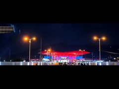 Mezuniyet Sezonunda havai fişek gösterisi