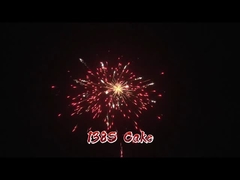 Toptan Atölyeler 1 Inch 1.2 Inch 139 Shots Outdoor Pyro Consumer Cake CE işareti ile Atölyeler