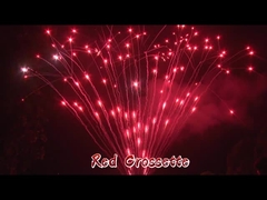 Liuyang Mandarin Havai Fişek Fabrikası Toptan Havai Fişek 180 Atış 1.3g Profesyonel Pasta Havai Fişekleri