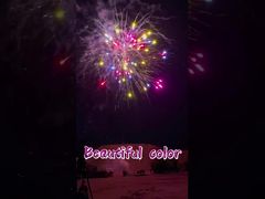 Fabrika Özelleştirmeli Güzel Renkli 1.4g Tüketici Havai Fişek Pasta Havai Fişek Batarya Pasta Piroteknik