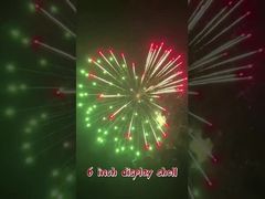 Çin Fabrikası 6 İnç Ekran Kabukları Piroteknik Topçu Kağıt Kabuğu Havai Fişek