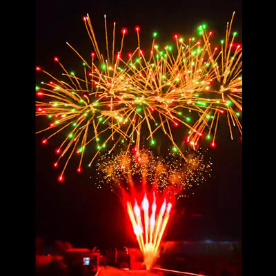 Liuyang Mandarin Pyrotechnics Customized Cake Professional Fireworks Display 1.3g