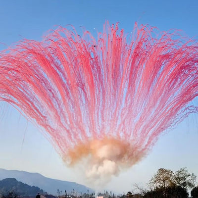 Chinese Factory Wholesale Daytime Fireworks For Any Events Celebration Coloured Smoke Cake Fireworks Pyrotechnics
