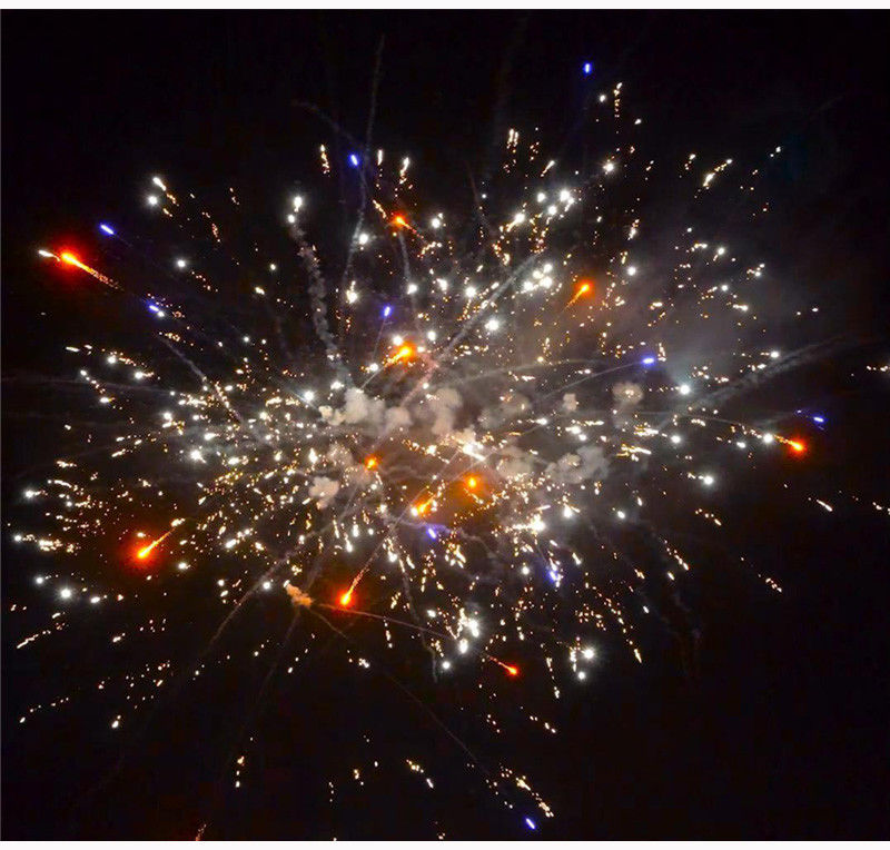 Chinese Factory Wholesale 200G 16 Shots Fan Shape Consumer Cake Fireworks Custom Liuyang Fireworks Supplier 2025