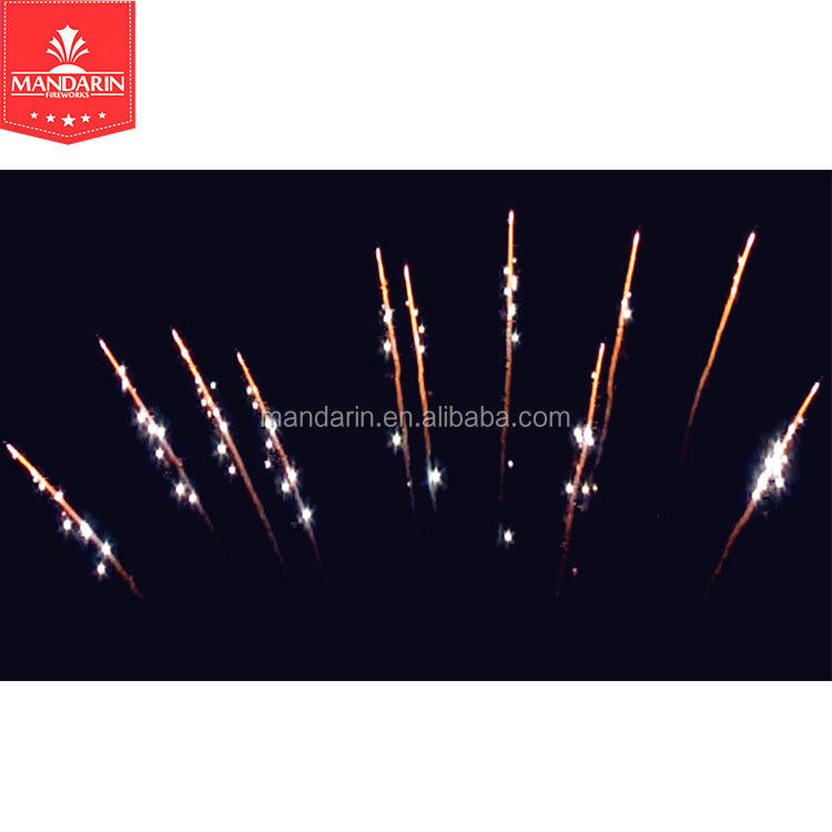 11s Z Shape Professional Fireworks Display 11 Shots Customized Pyrotechnics