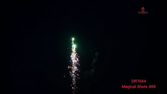Mandarin Outdoor Magical Shots 49'lu Tükürük Boncukları Kutlama İçin Havai Fişekler