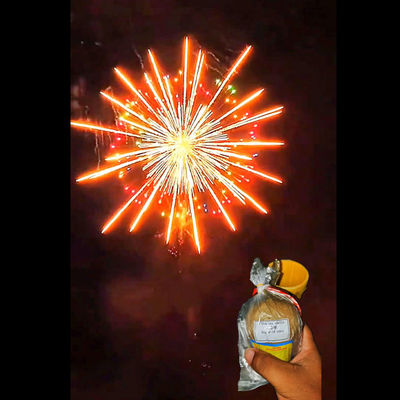 2025 Mandarin Pyrotechnics 3 4 5 6 Inch Profesyonel Havai fişekleri Ekran Shell Havai fişekleri 1.3g