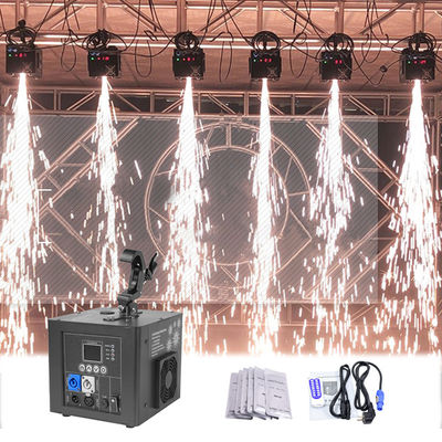 800W Şelale Uzak Inverted Soğuk İskele Makinesi Sahne İskele Düşüş Kontrol Modu DMX512/Uzak