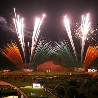 Çin Fabrikası Toptan Profesyonel Pyrotechnics Gündüz havai fişekleri Pastası Renkli Duman Pastası Kutlama için havai fişekleri
