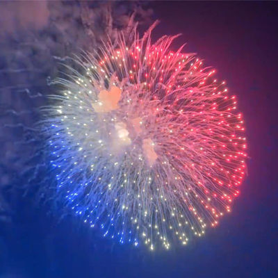 Liuyang Mandarin Pyrotechnics 4'6'8 inç Ekran Kabuklar Havai Fişekler 1.3G Açık Hava Kutlamaları için En İyi Seçim