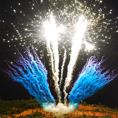 Çin Fabrikası Renkli Duman Pyrotechnics Toptan Profesyonel Gösterim Havai Fişekleri 1.3g Gündüz Kek Havai Fişekleri