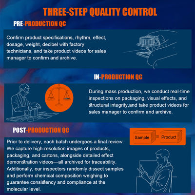 Liuyang Mandarin 16 Shots Consumer Cake Fireworks For Wedding