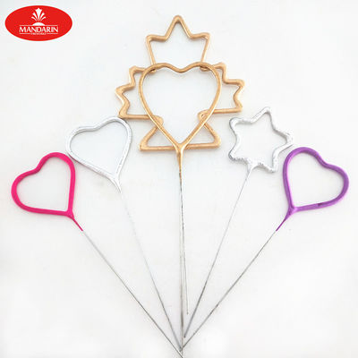 225mm Havai Fişek Maytap Morning Glory Star Kalp Şeklinde İç Mekan Elektrikli Maytap