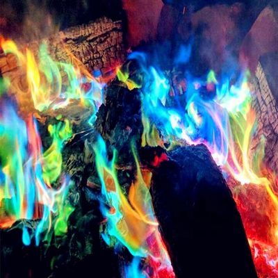 MSDS Mistik Ateş Sihirli Renk Değiştiren Alevler Cadılar Bayramı İçin