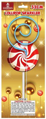 Lolipop Şekerli Loaf Lolipop Maytap, Çocuklar / Çocuklar Kapalı Dumansız Maytap