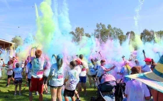 Parti Popper Konfeti Topu, Düğün İçin Holi Toz Topu