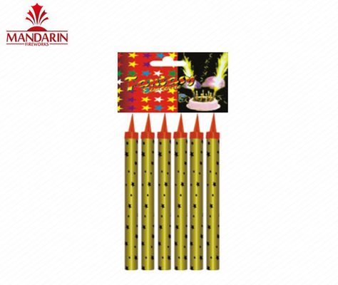 12cm 10cm Buzlu Kek Çeşmesi Mumlar 40S Gece Kulübü İçin Süre