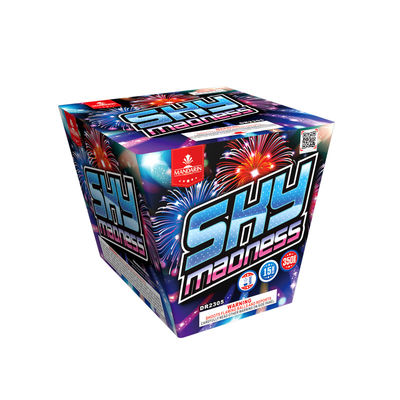 350g Sky Madness Tüketici Kek Havai Fişek 15 Çekim Selam Özelleştirilmiş