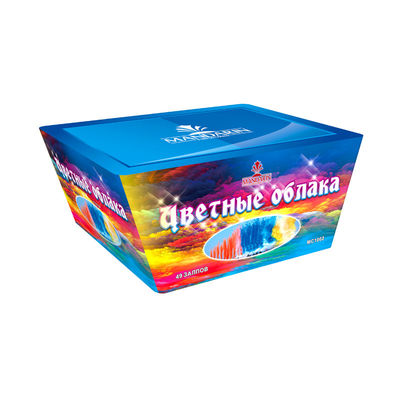 49 Çekim Gündüz Havai Fişek Kek Piroteknik Un0336 1.4g Tüketici Havai Fişekleri