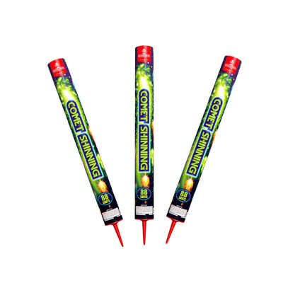 Comet Shinning Roman Mum Havai Fişek Piroteknik 88 Parti İçin Çekim