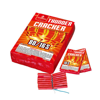 Mandarin Thunder Cracker Fireworks Yeni Yıl için 0.031CBM
